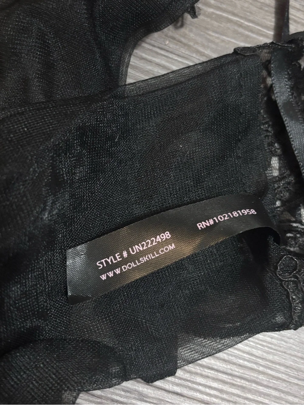 NWOT Dolls Kill / Unholy Lace Gloves
